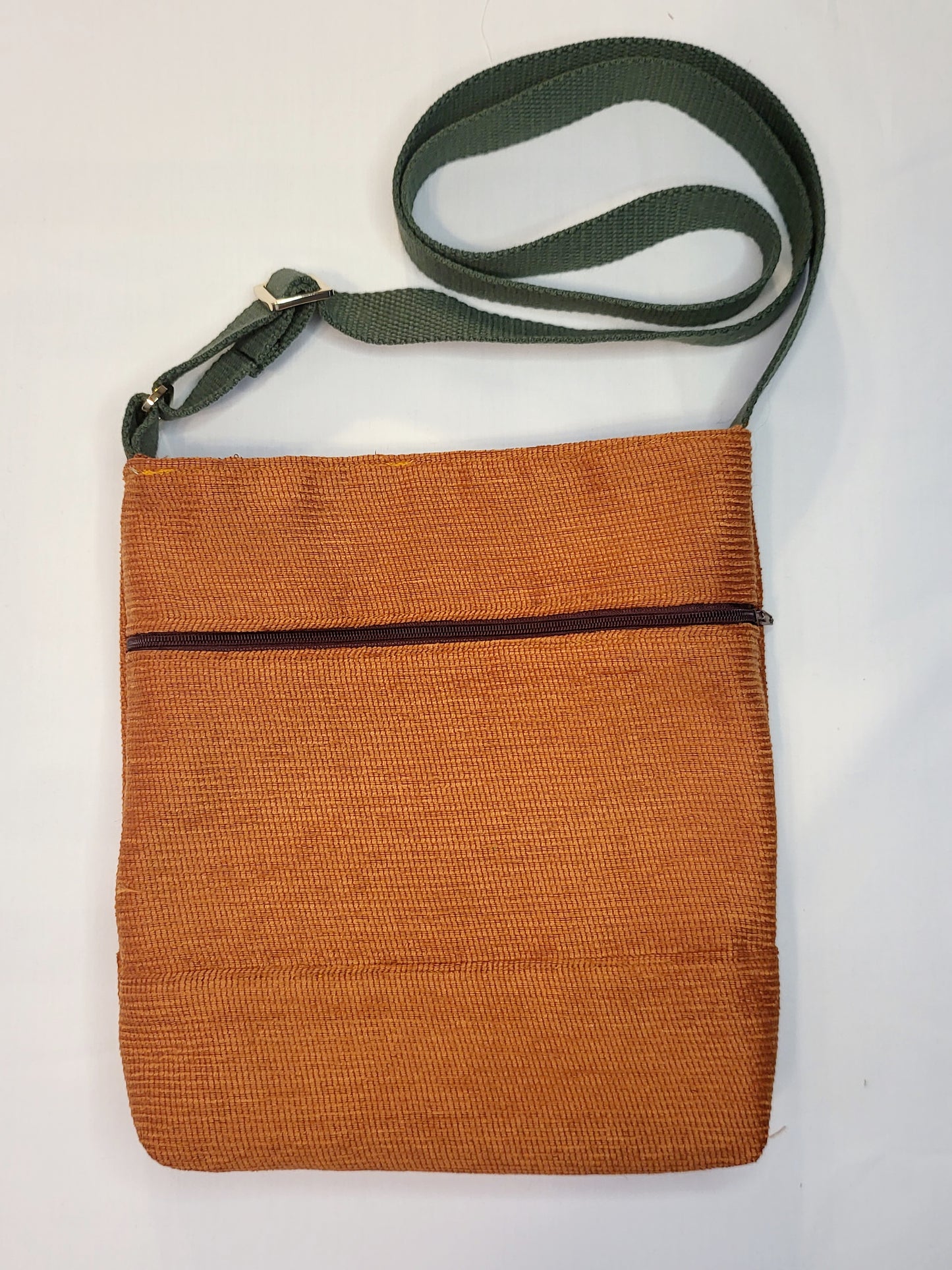 Crossbody Bag- Orange and Tigers